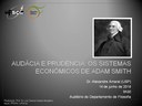 Cartaz - Audácia e prudência