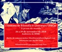 Cartaz - Filosofia e Literatura