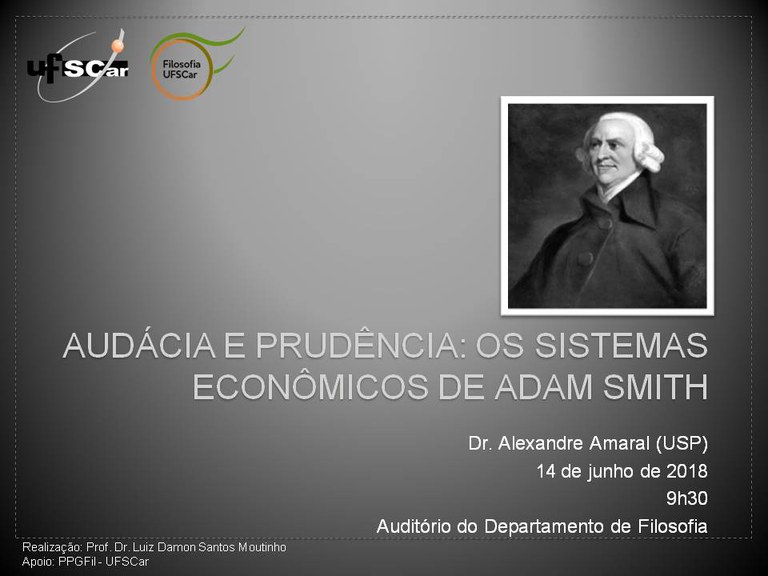 Cartaz - Audácia e prudência