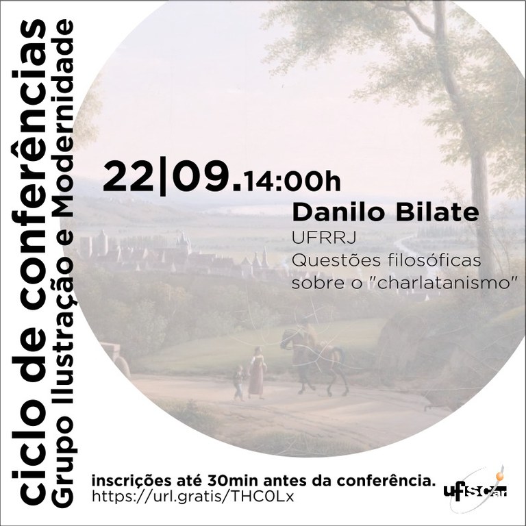 Ciclo de conferências: Grupo Ilustração e Modernidade 22/9/2021