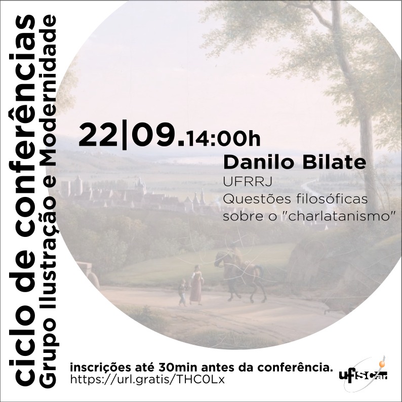 Ciclo de conferências: Grupo Ilustração e Modernidade 22/9/2021