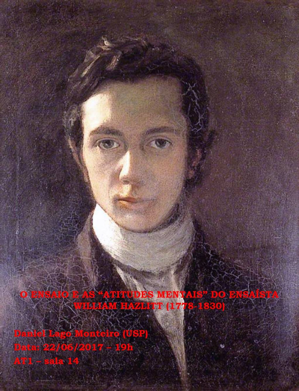 O ensaio e as "atitudes mentais" do ensaísta William Hazlitt