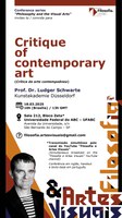 CONVITE: Ciclo de conferências "Filosofia e Artes Visuais"