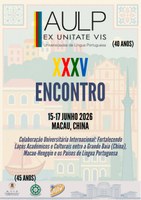XXXV Encontro da AULP - 2026 - Macau